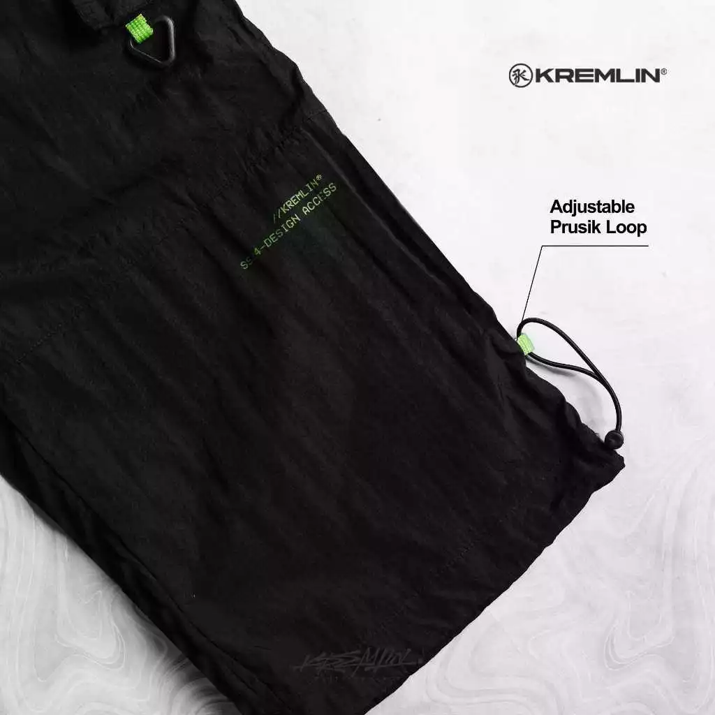KREMLIN Techwear Gorpcore Crinkle Nylon Pants - GENEVA image 4