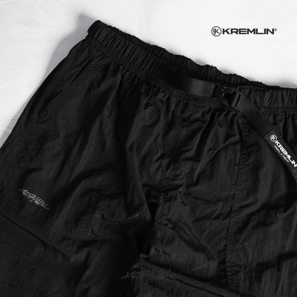 KREMLIN Techwear Gorpcore Crinkle Nylon Pants - GENEVA image 2