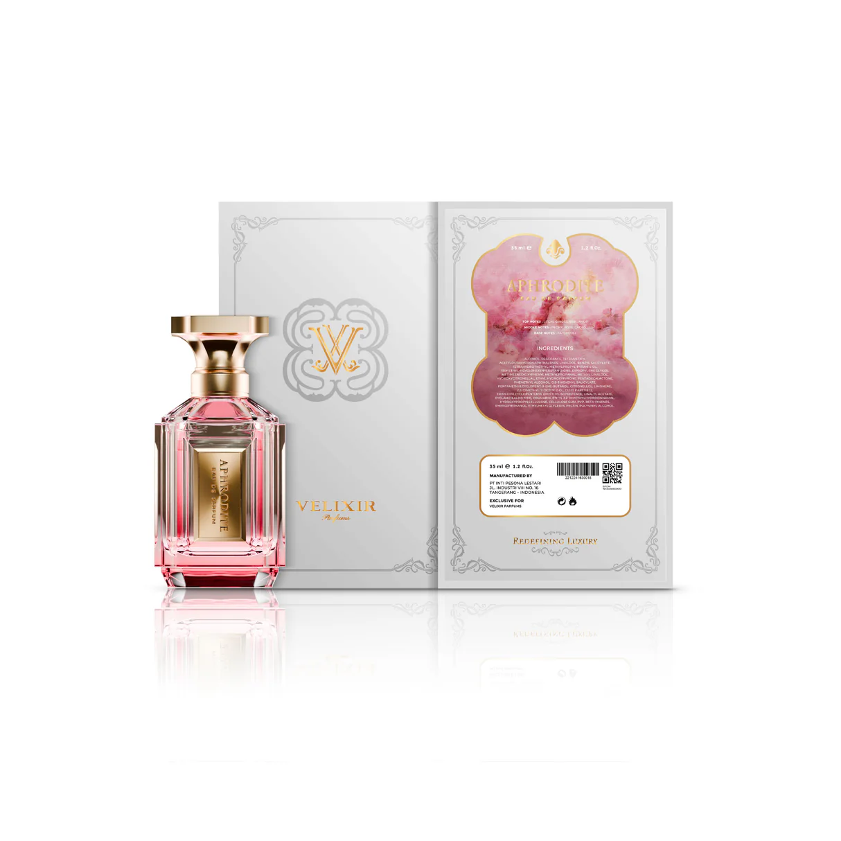 Velixir Aphrodite Eau de Perfume 35ml & 100ml for Unisex image 3