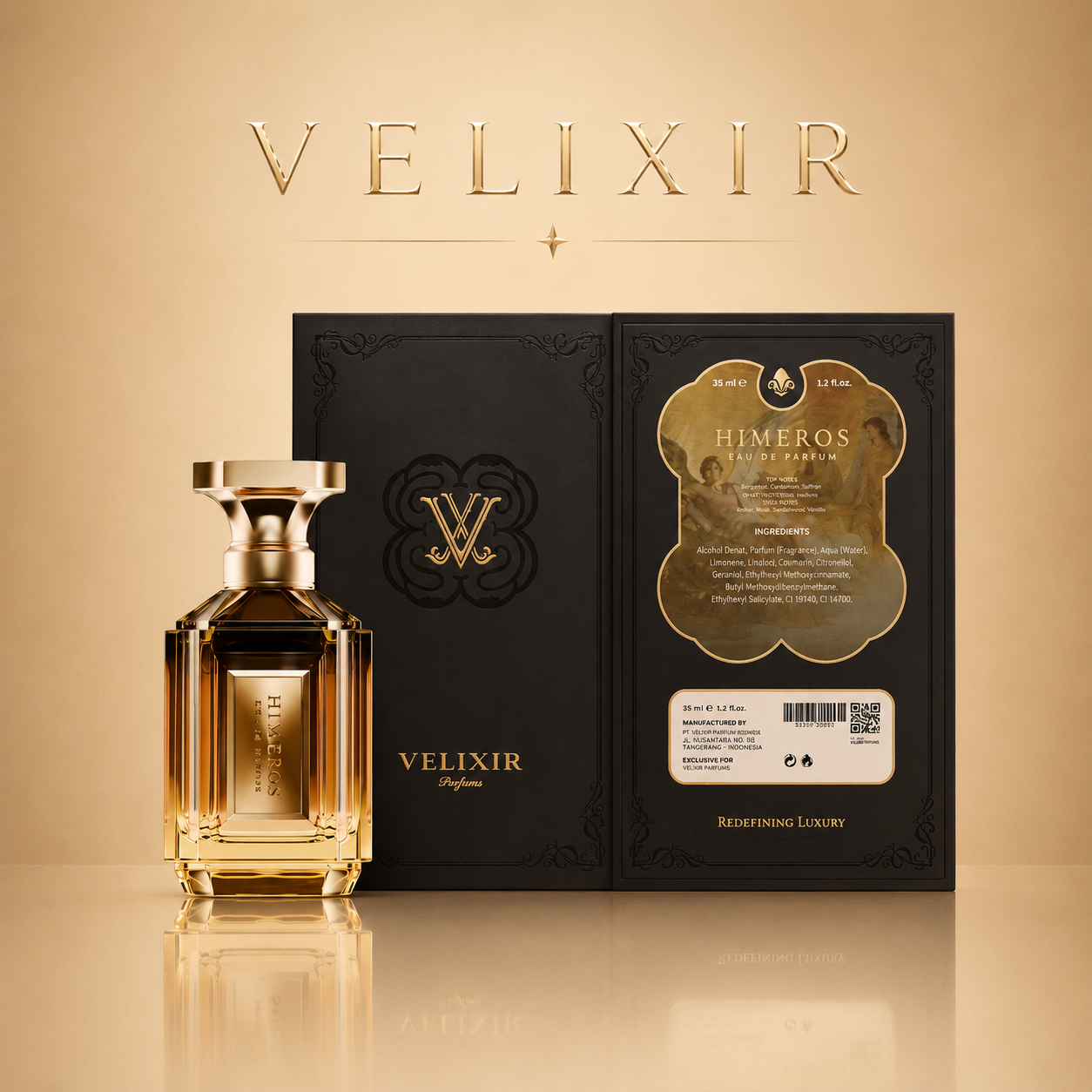 Velixir Himeros for Unisex Eau de Perfume 35ml & 100ml image 4