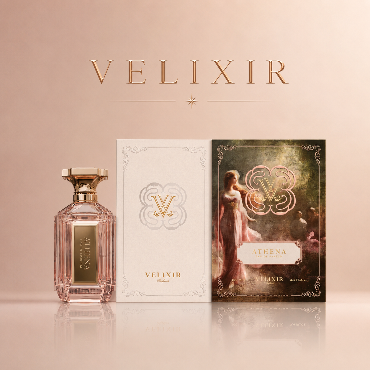 Velixir Athena Eau de Perfume 100ml for Unisex image 2