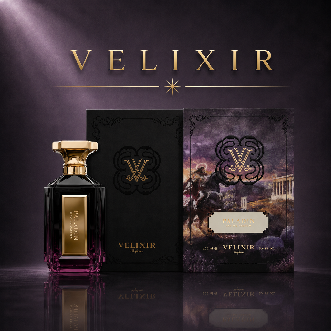 Velixir Perfume Paladin Eau de Perfume 35ml & 100ml for Unisex image 4