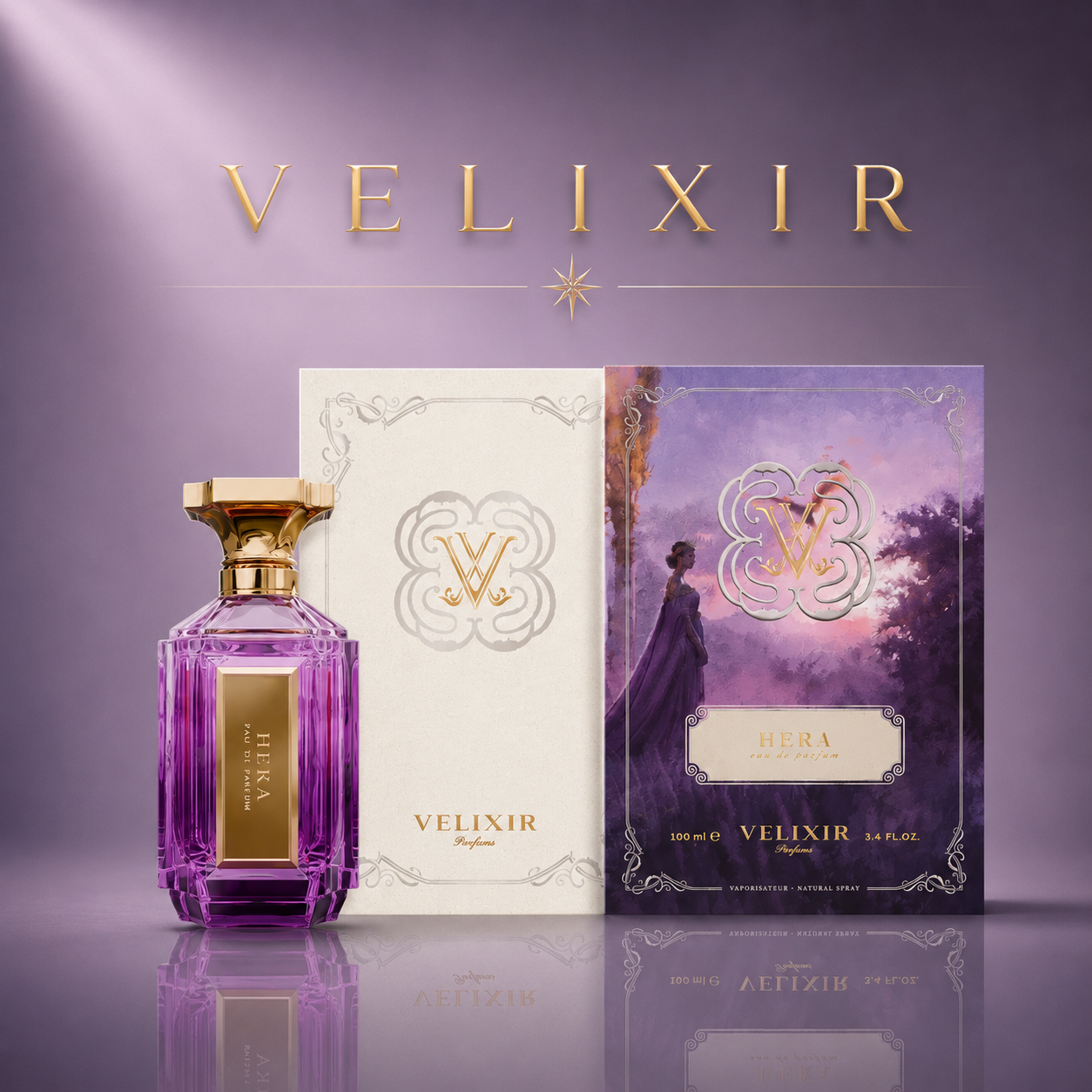 Velixir Hera Eau de Perfume 35ml & 100ml for Unisex image 4