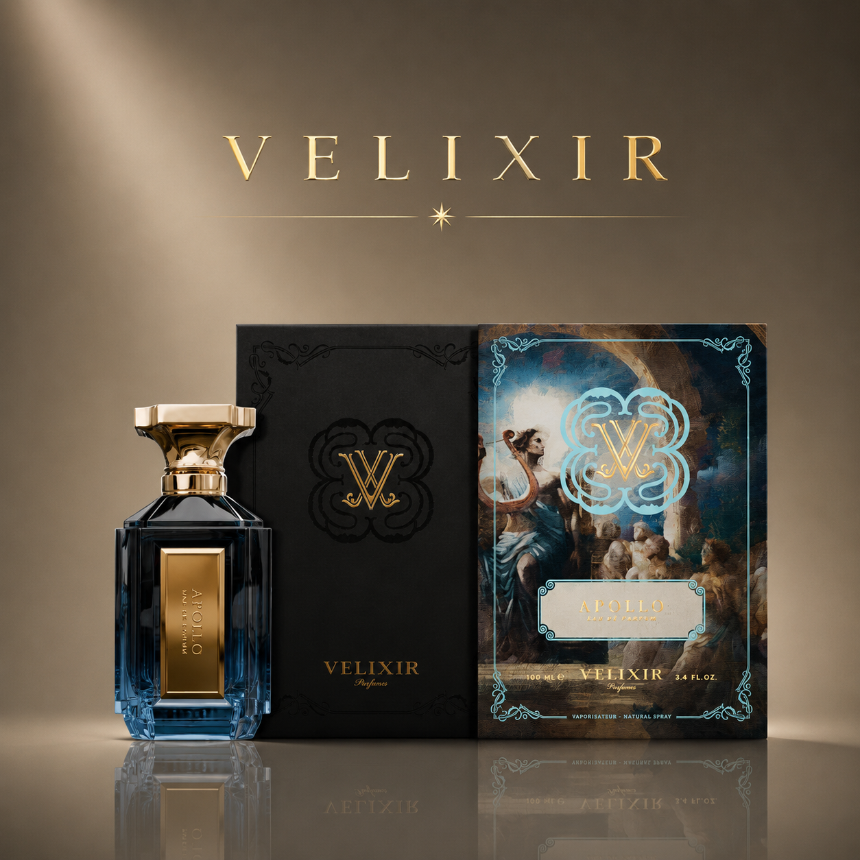 Velixir Apollo Eau de Perfume 35ml & 100ml for Unisex image 3