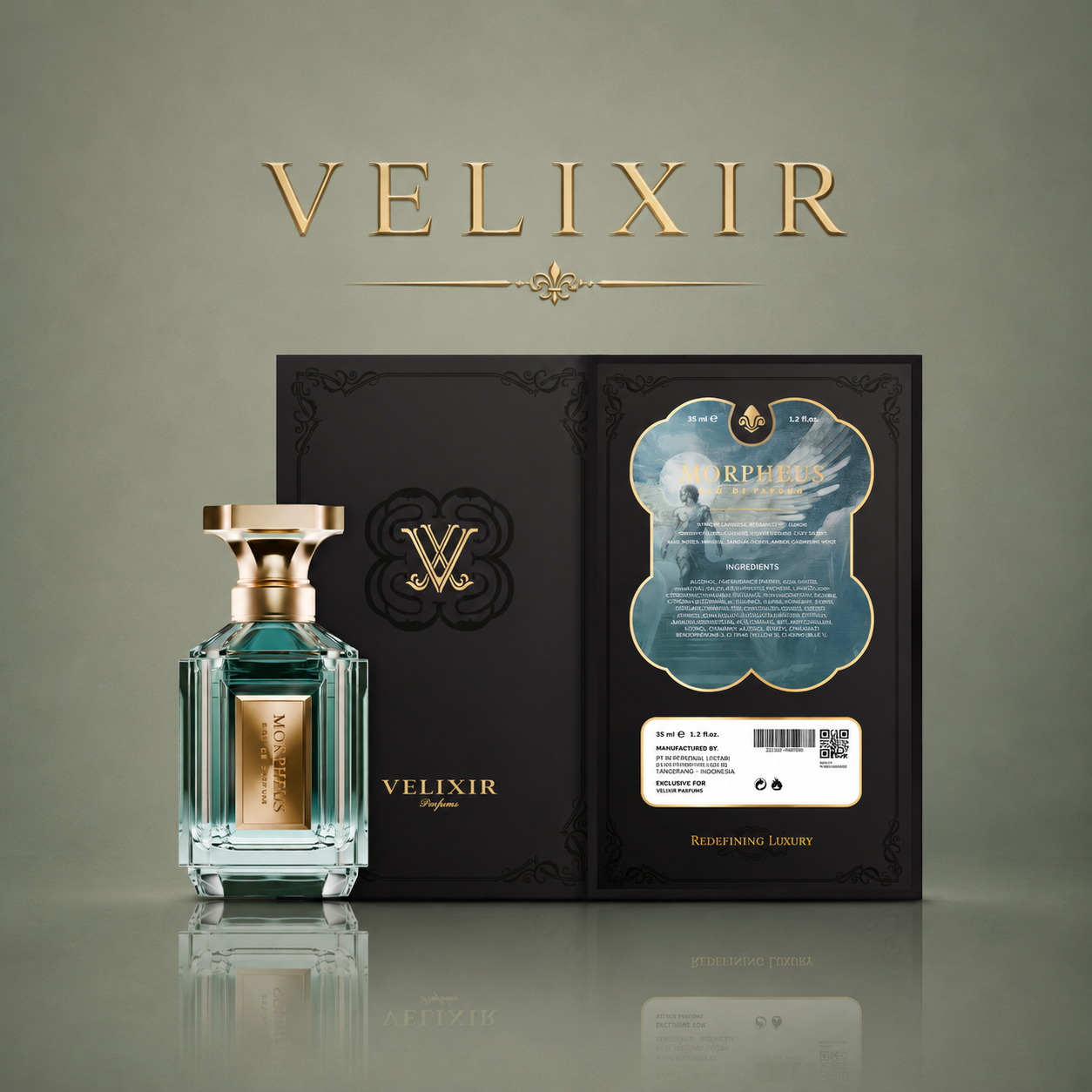 Velixir Morpheus for Unisex Eau de Perfume 35ml & 100ml image 4
