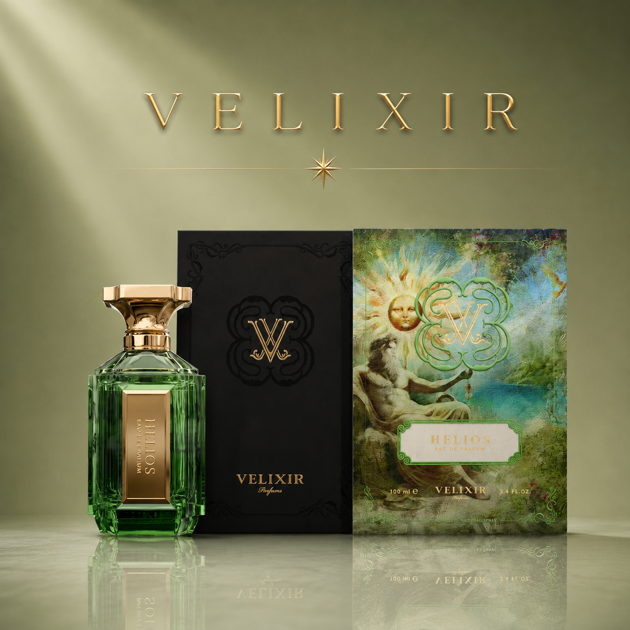Velixir Helios Eau de Perfume 100ml for Unisex image 2