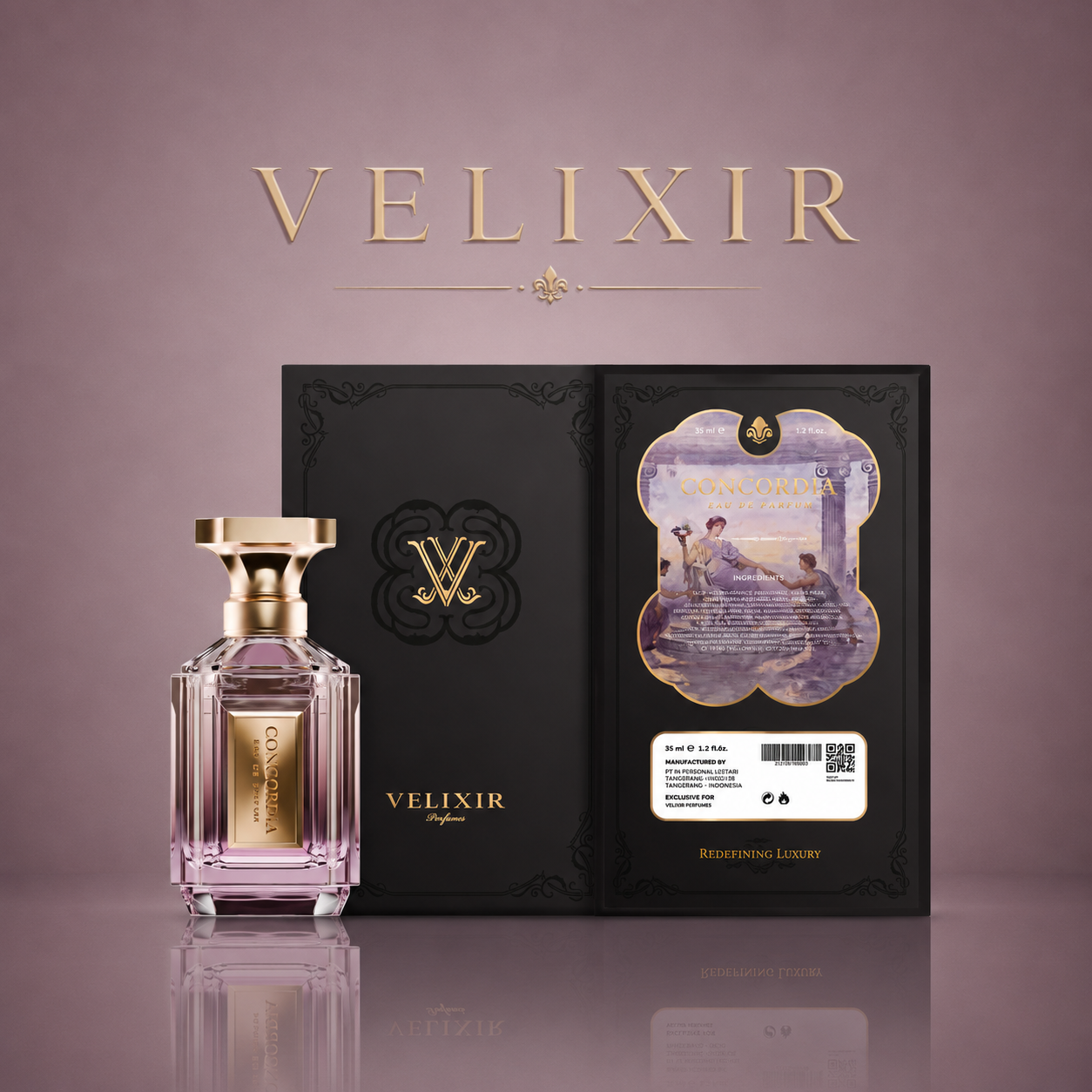 Velixir Concordia for Unisex Eau de Perfume 35ml image 2