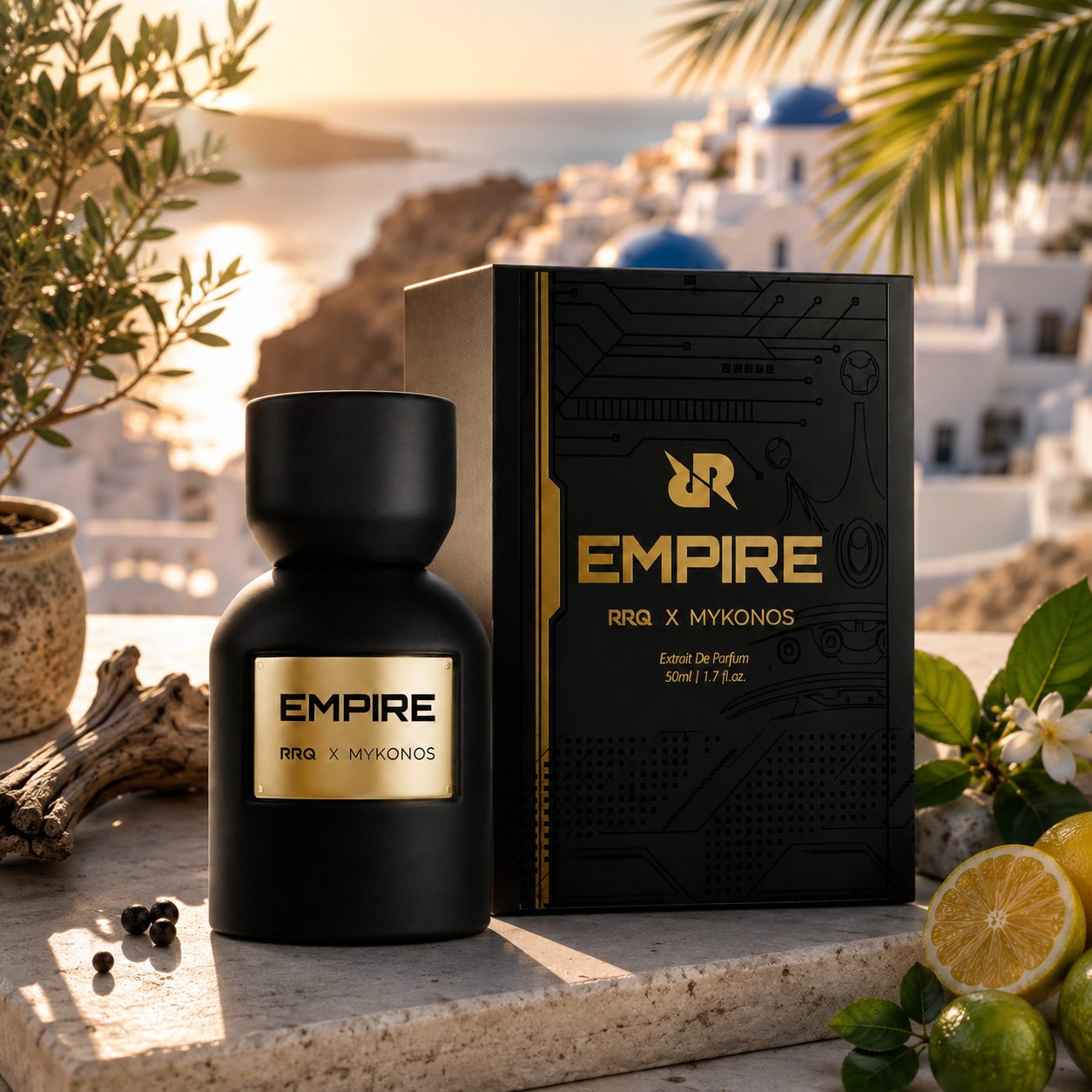 Mykonos x RRQ Empire EDP 50ml - Long Lasting Perfume