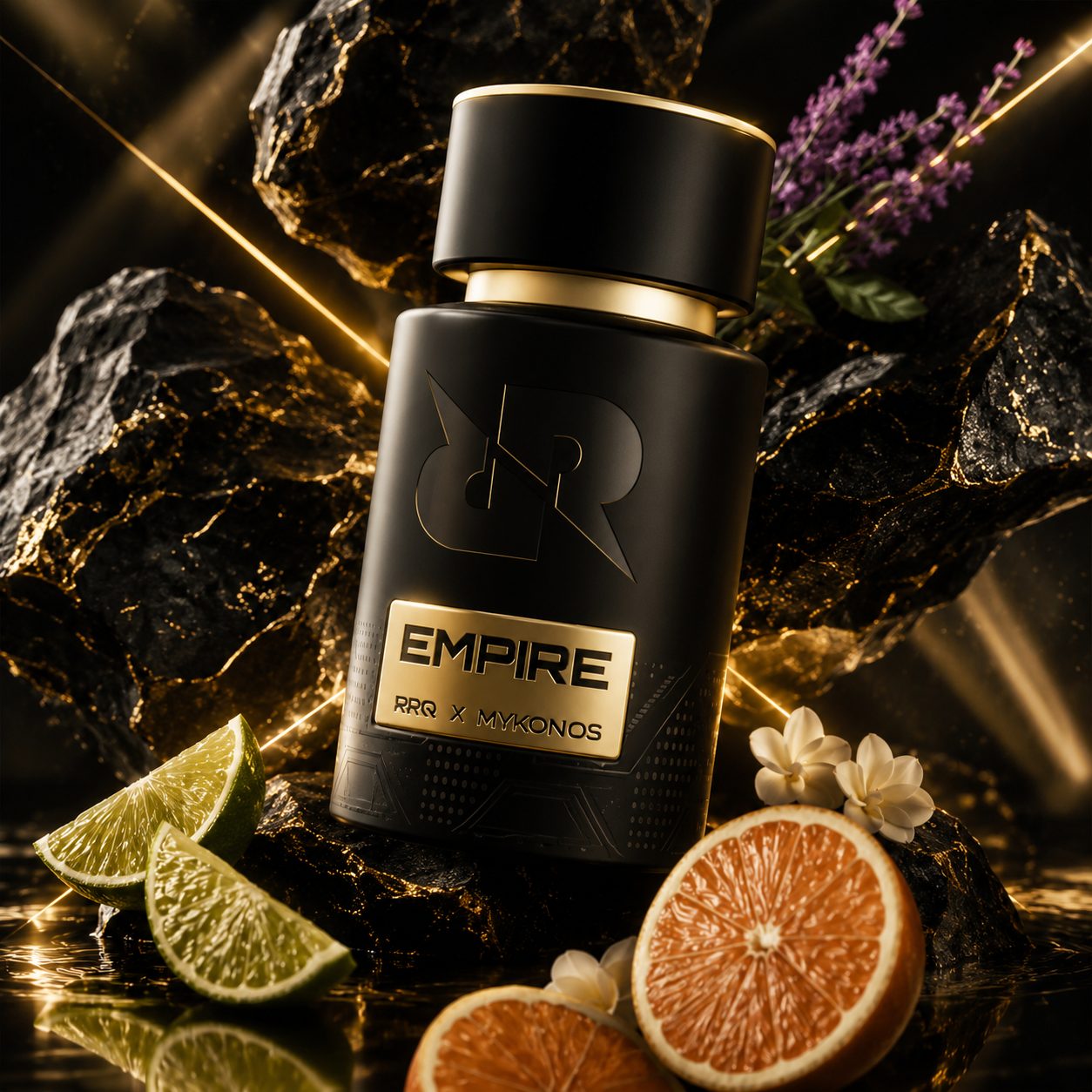 Mykonos Empire Extrait de Parfum 100ml, Men's Perfume, Original Fragrance, Citrus Fresh Scent, Mykonos x RRQ image 3
