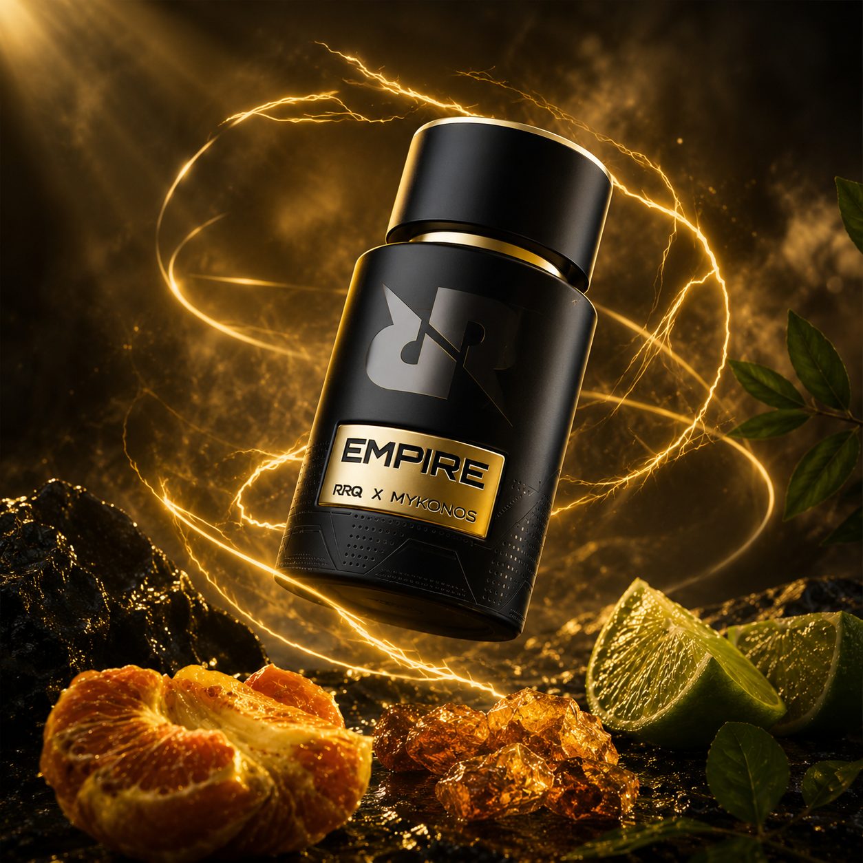 Mykonos Empire Extrait de Parfum 100ml, Men's Perfume, Original Fragrance, Citrus Fresh Scent, Mykonos x RRQ image 2