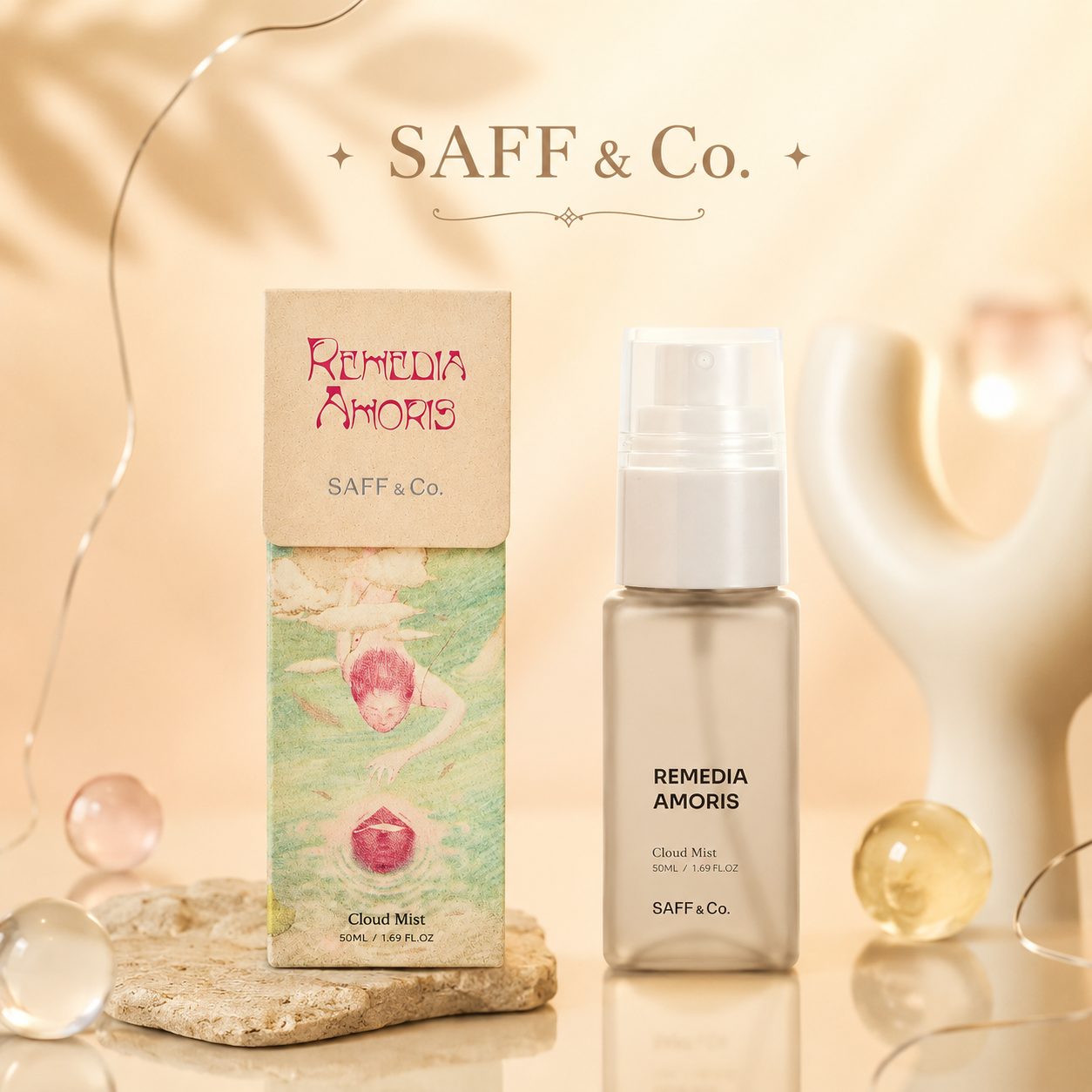 SAFF & Co. REMEDIA AMORIS Cloud Mist 50ml & 160ml image 4