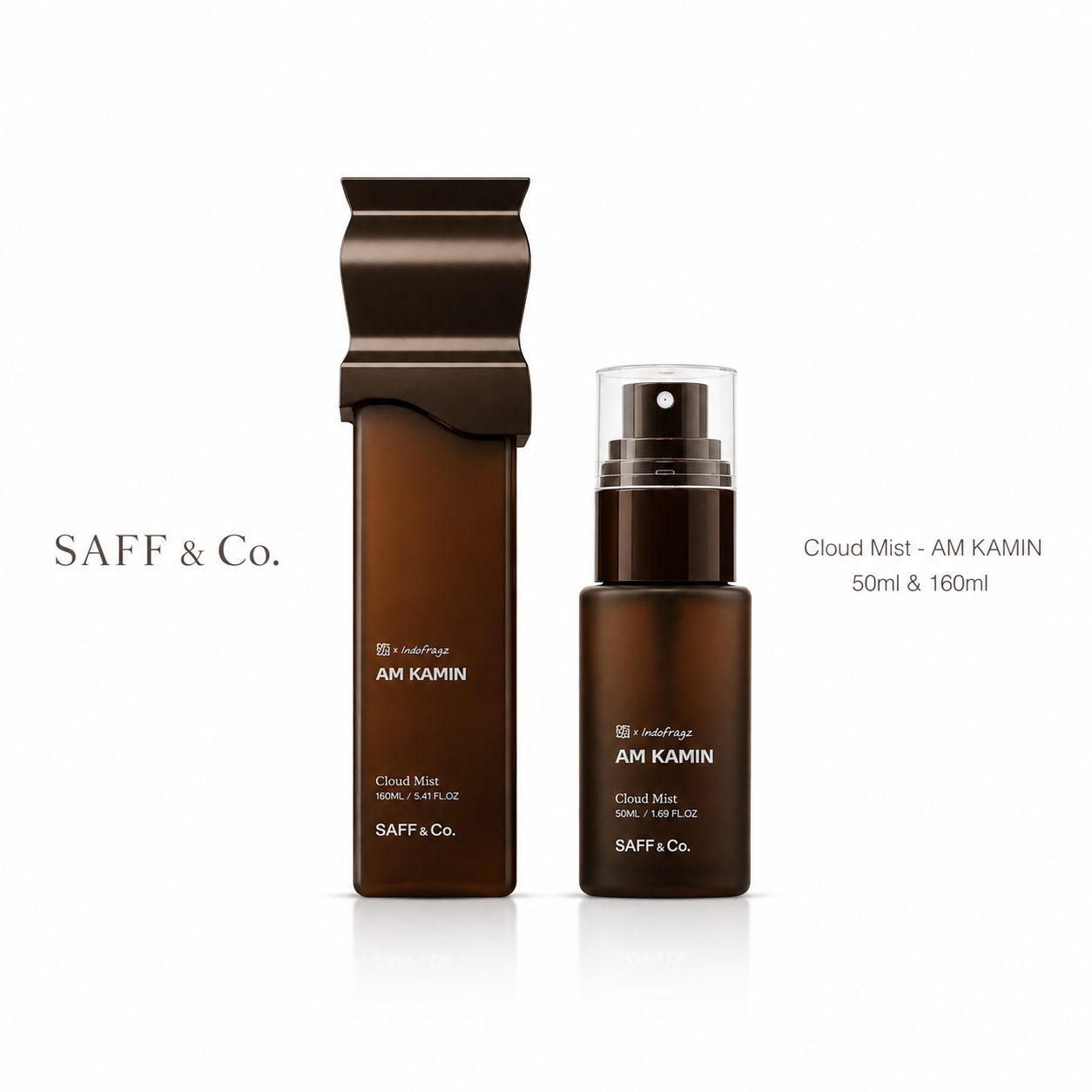 SAFF & Co. x INDOFRAGZ AM KAMIN Cloud Mist 50ml & 160ml