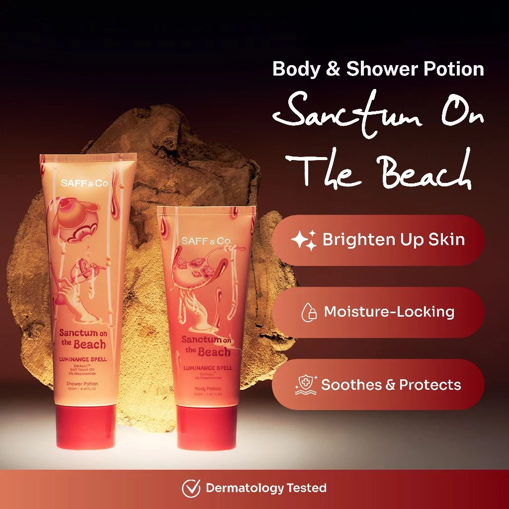 SAFF & Co. SANCTUM ON THE BEACH Body Potion & Shower Potion image 2