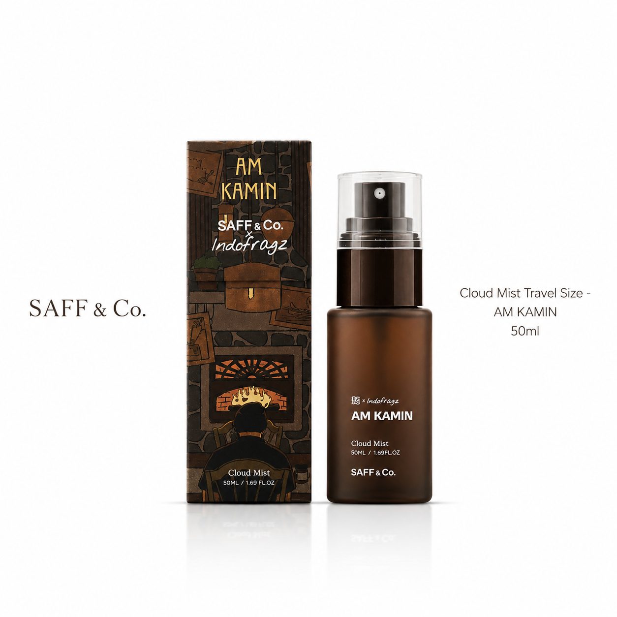 SAFF & Co. x INDOFRAGZ AM KAMIN Cloud Mist 50ml