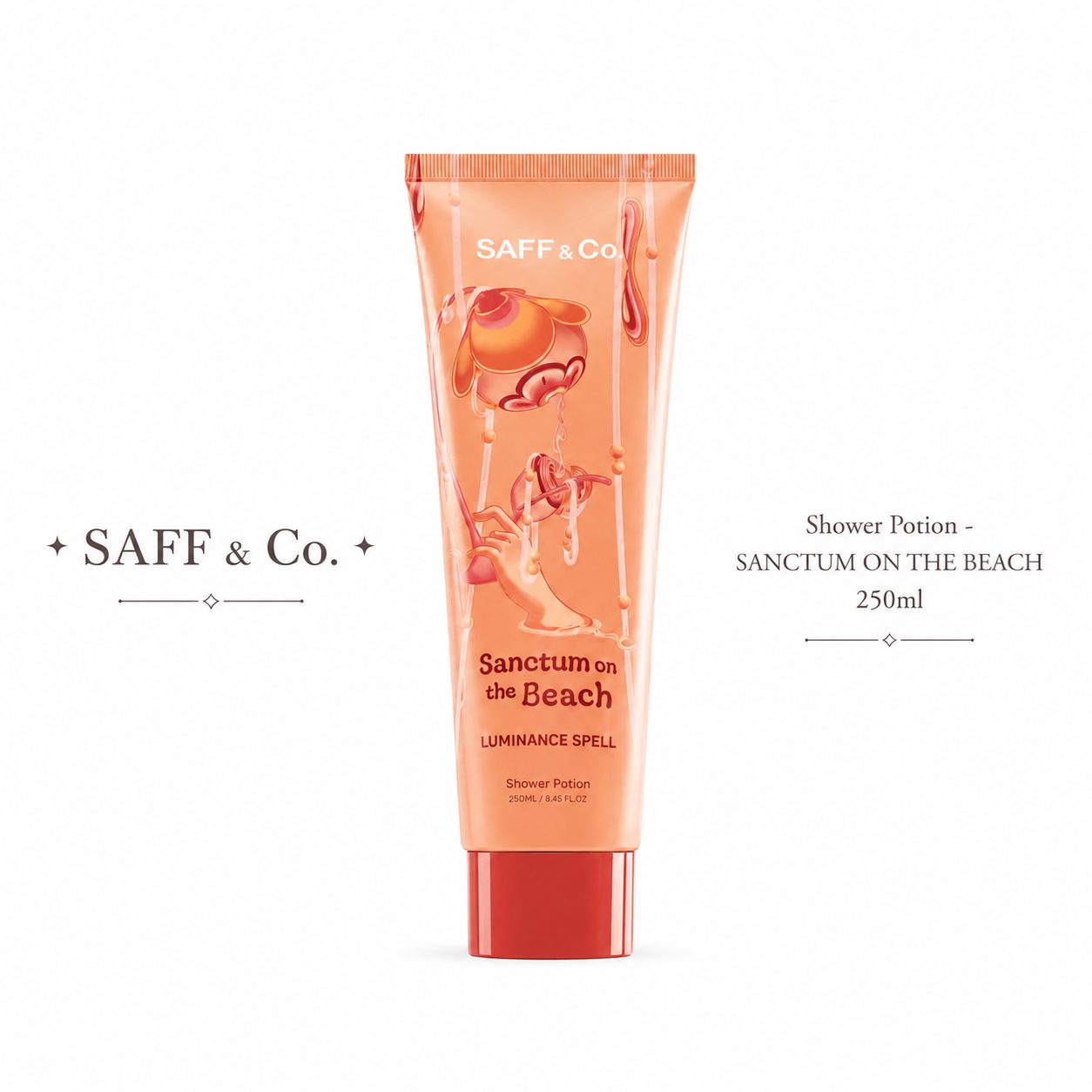 SAFF & Co. SANCTUM ON THE BEACH Shower Potion 250ml