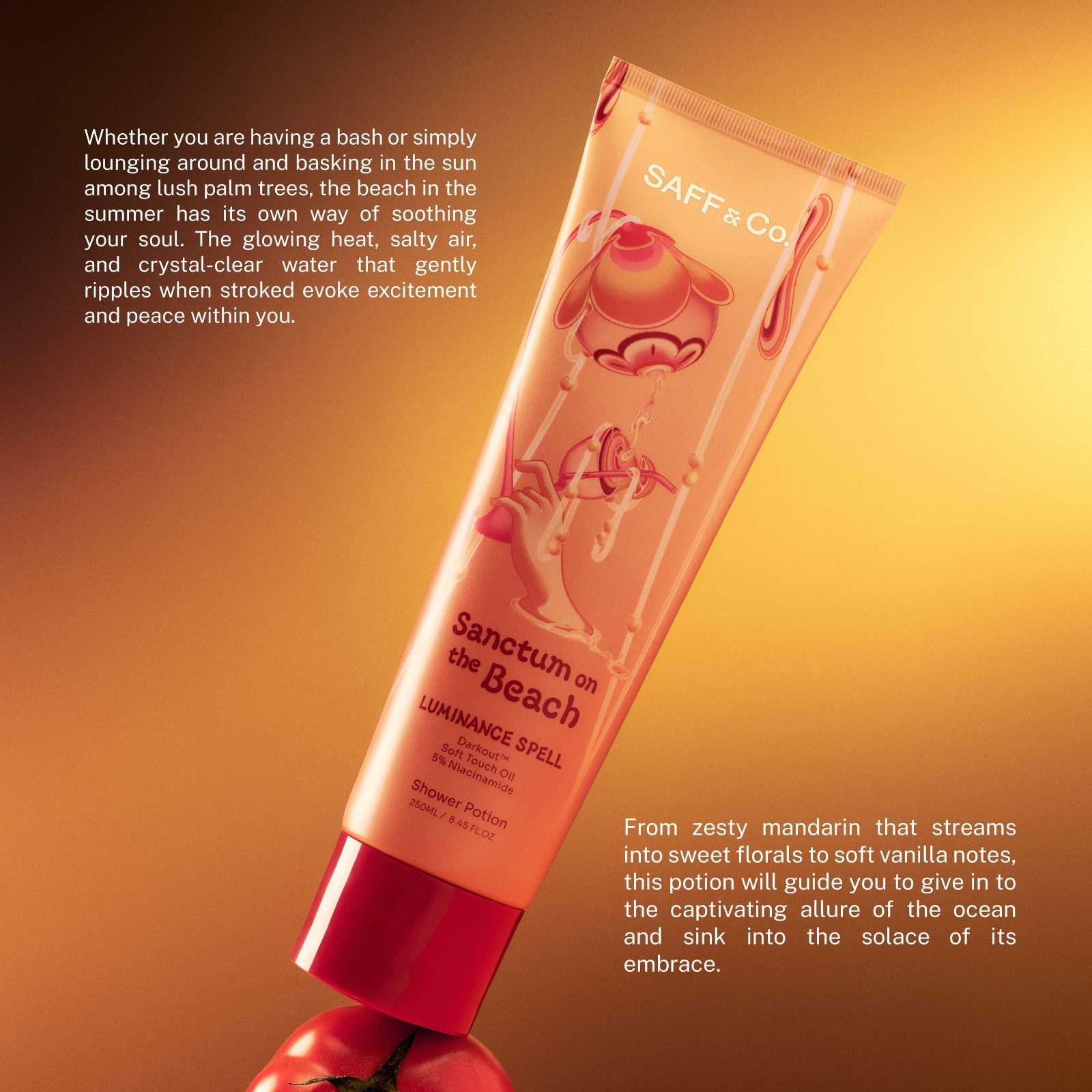 SAFF & Co. SANCTUM ON THE BEACH Shower Potion 250ml image 3