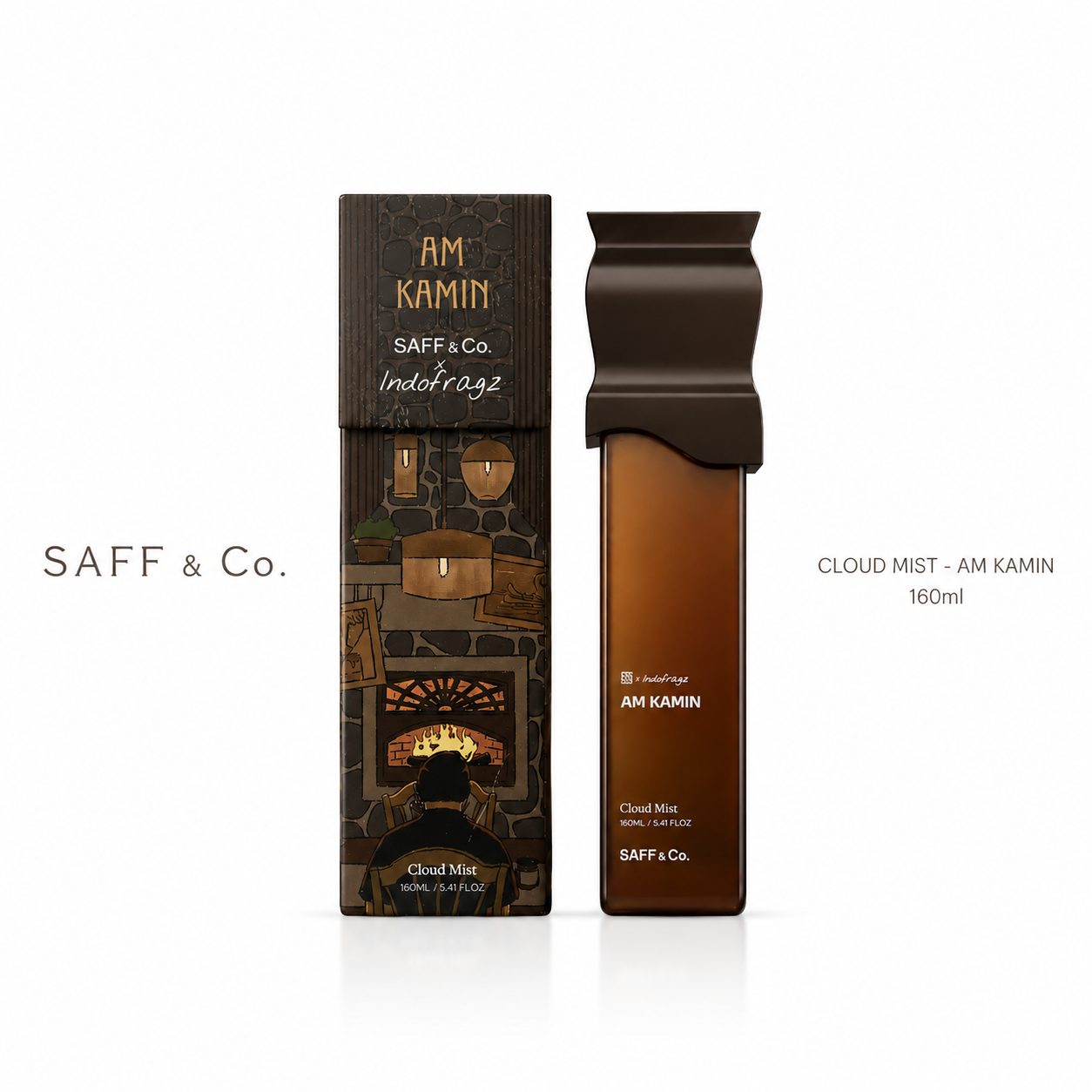 SAFF & Co. x INDOFRAGZ AM KAMIN Cloud Mist 160ml