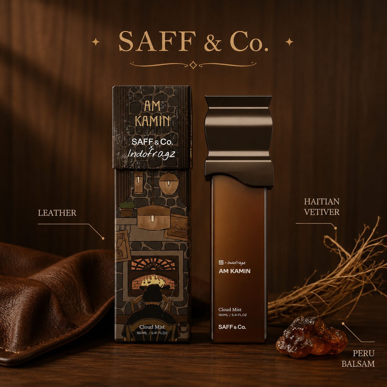 SAFF & Co. x INDOFRAGZ AM KAMIN Cloud Mist 160ml image 2